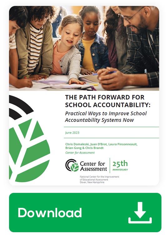 The Path Forward for School Accountability