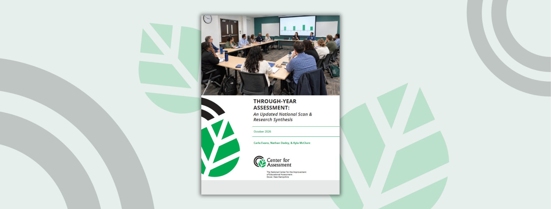 thumbnail image of cover of report about through-year assessment